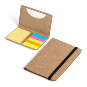 Caption Business Card Holder & Sticky Flags