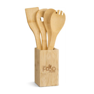 Okiyo Betsubara Bamboo Cooking Utensils Set