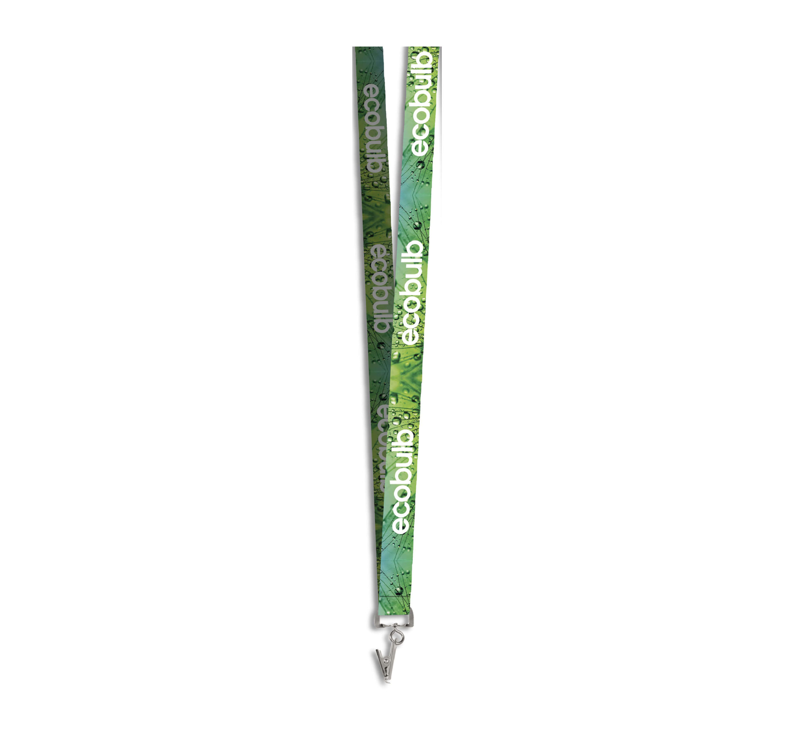 Satin Lanyard With Crocodile Clip - Image 3