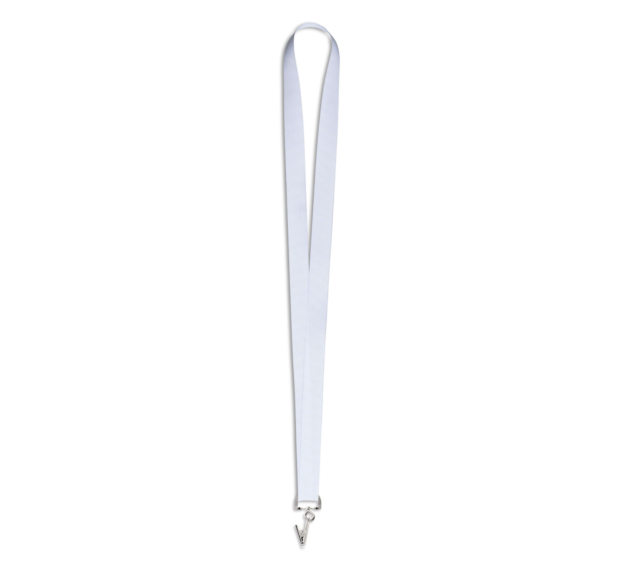 Petersham Lanyard With Crocodile Clip - Image 4