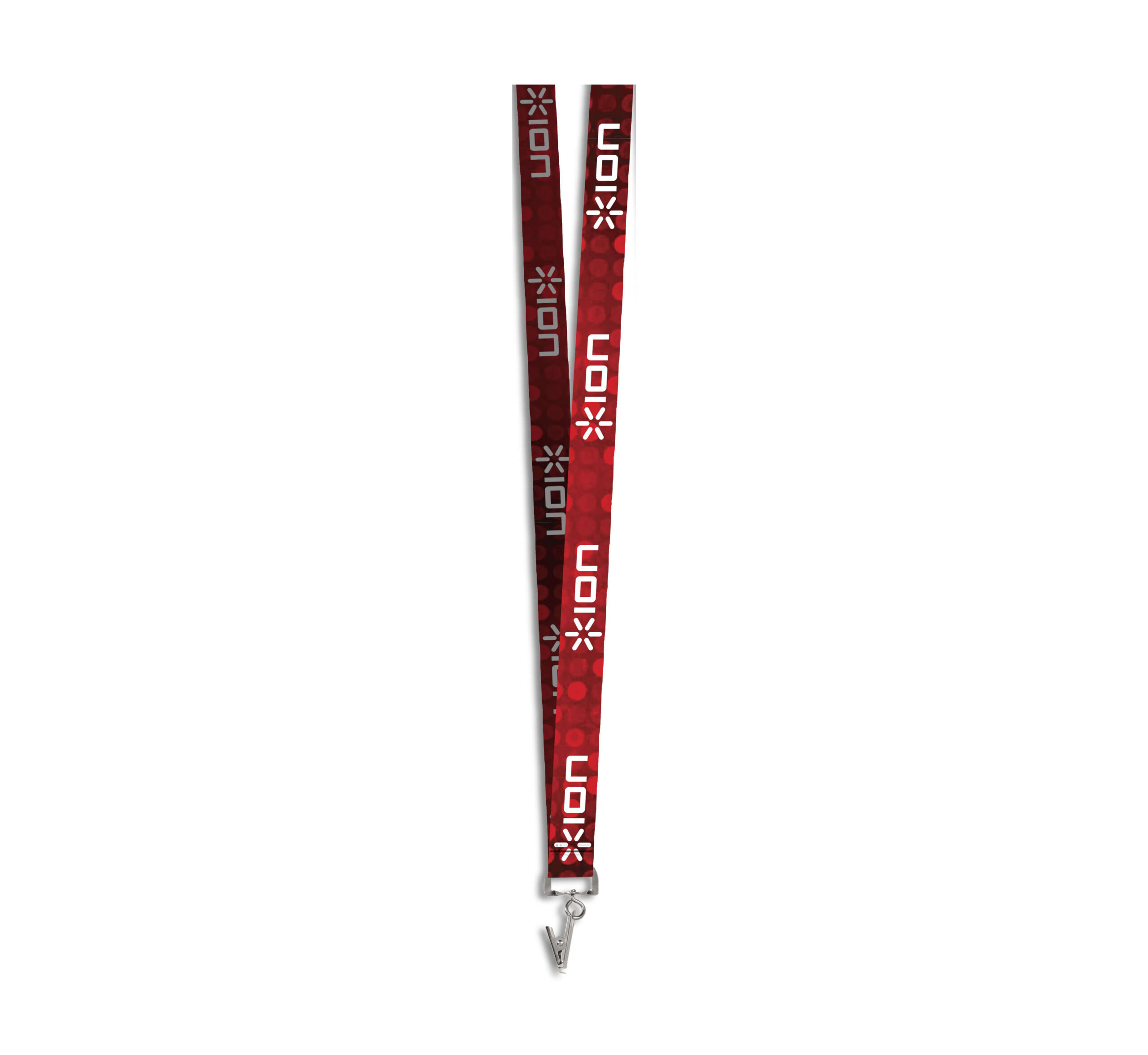 Satin Lanyard With Crocodile Clip - Image 4