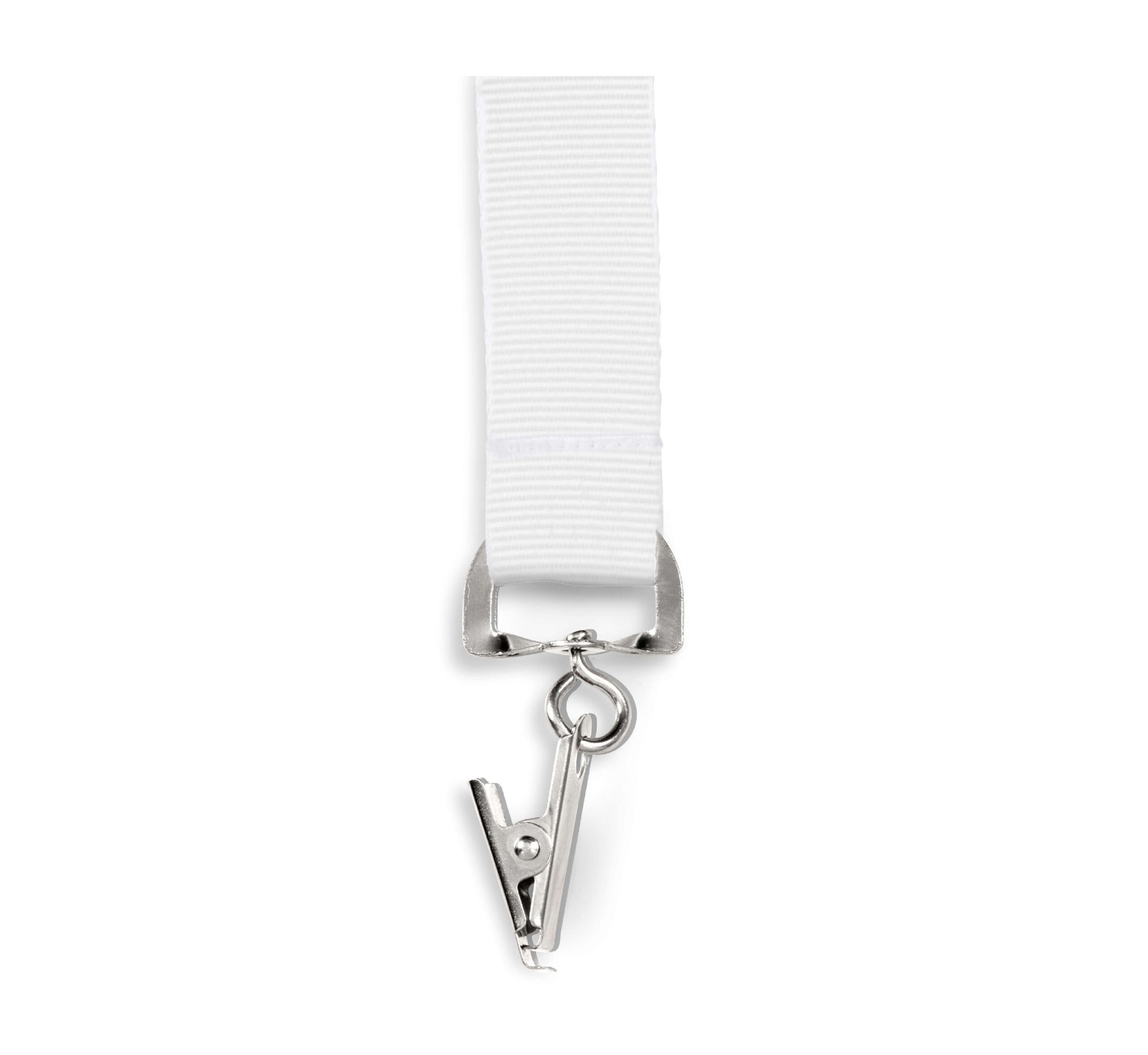 Satin Lanyard With Crocodile Clip - Image 2