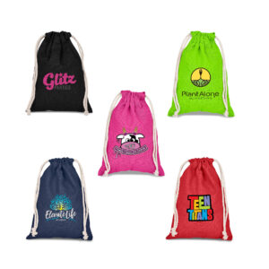 Allsorts Mini Cotton Drawstring Pouch