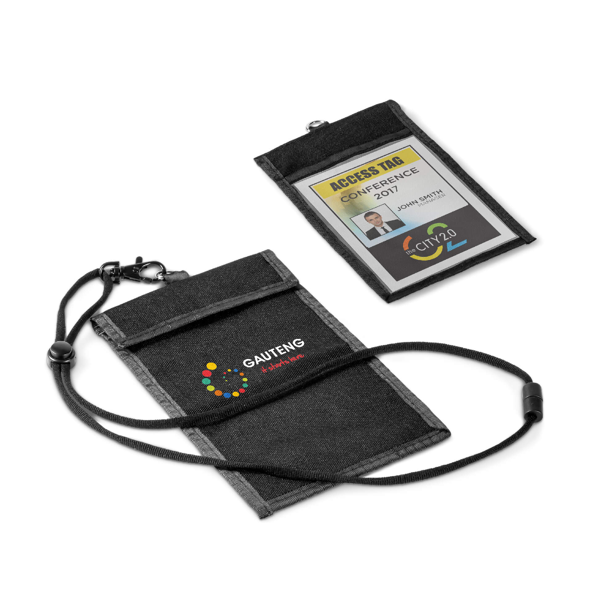 Bliss Conference Pouch & Lanyard