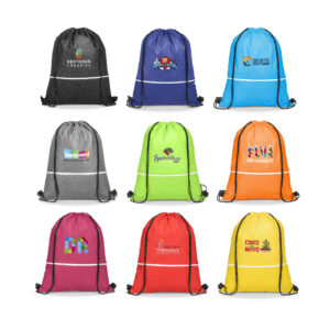 Brighton Non-Woven Drawstring Bag