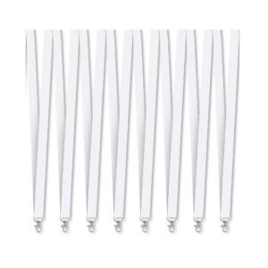 Kaleidoscope Satin Lanyard With Snap Hook Clip