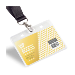 Myriad Lanyard Landscape Conference Pouch