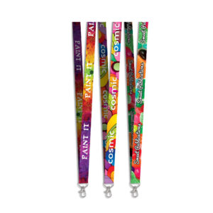 Satin Lanyard With Snap Clip