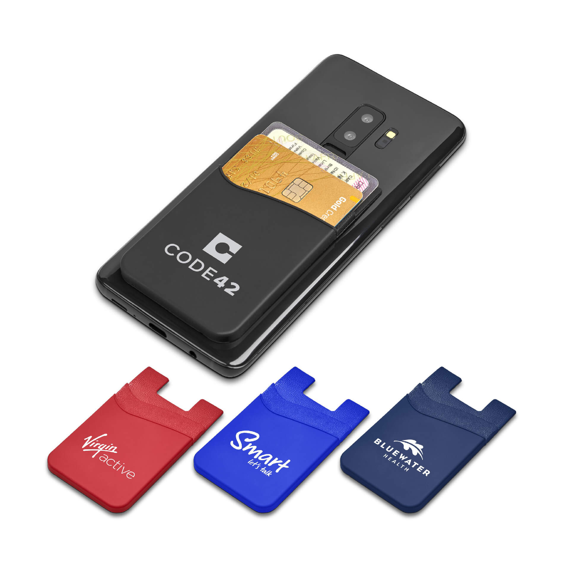 Snazzy Dual Phone Card Holder