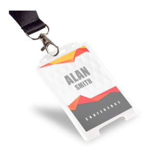 Troop Portrait Lanyard Card Holder