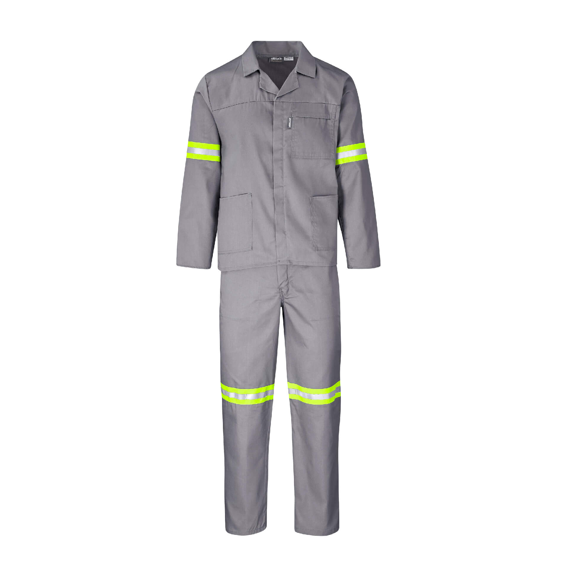 Trade Polycotton Conti Suit - Reflective Arms & Legs - Yellow Tape - Image 8