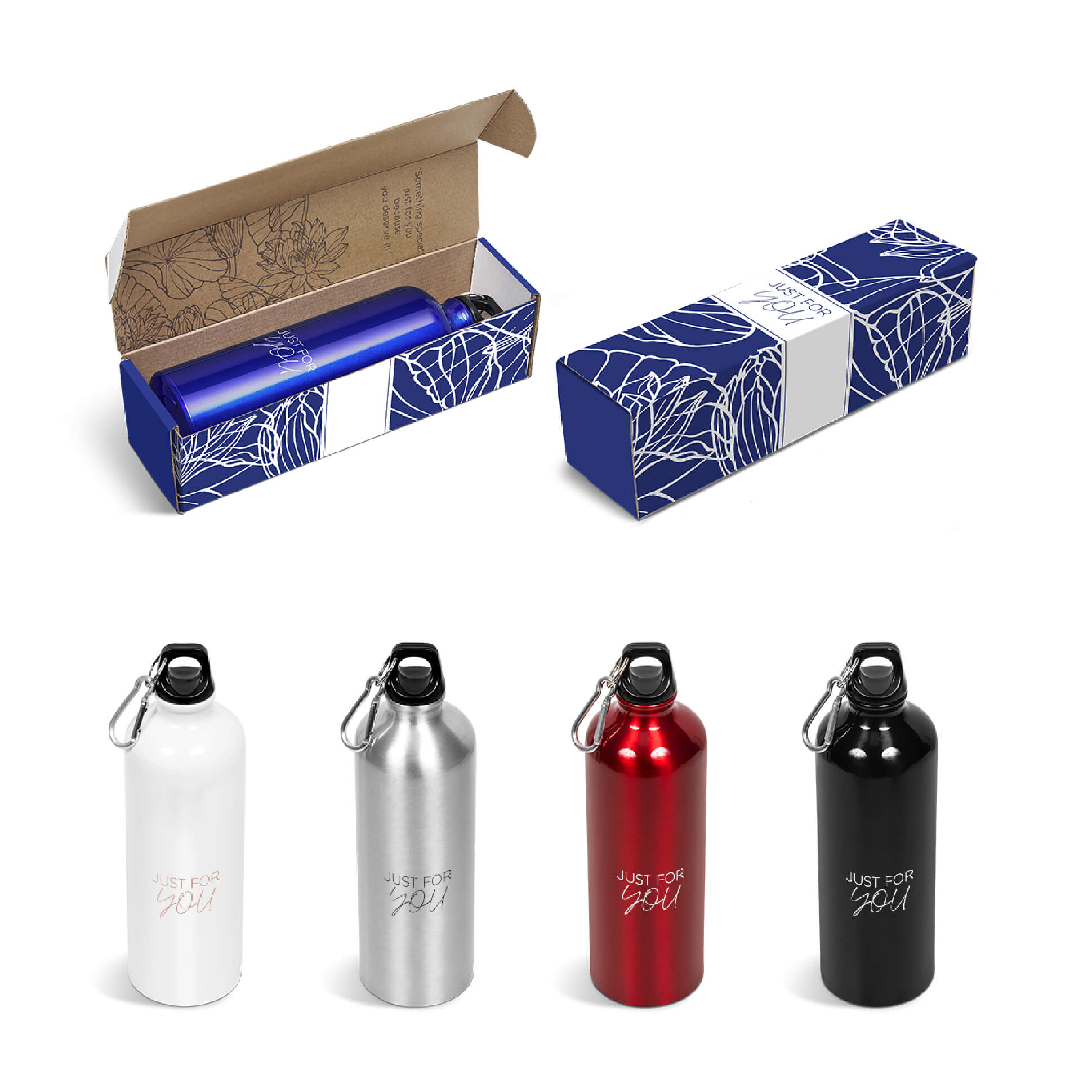 Solano Bottle In Megan Custom Gift Box