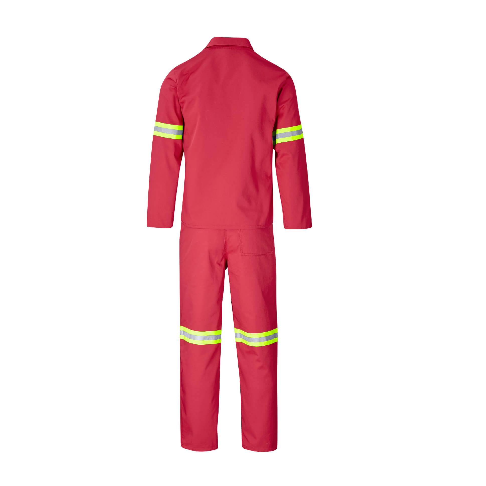 Trade Polycotton Conti Suit - Reflective Arms & Legs - Yellow Tape - Image 24