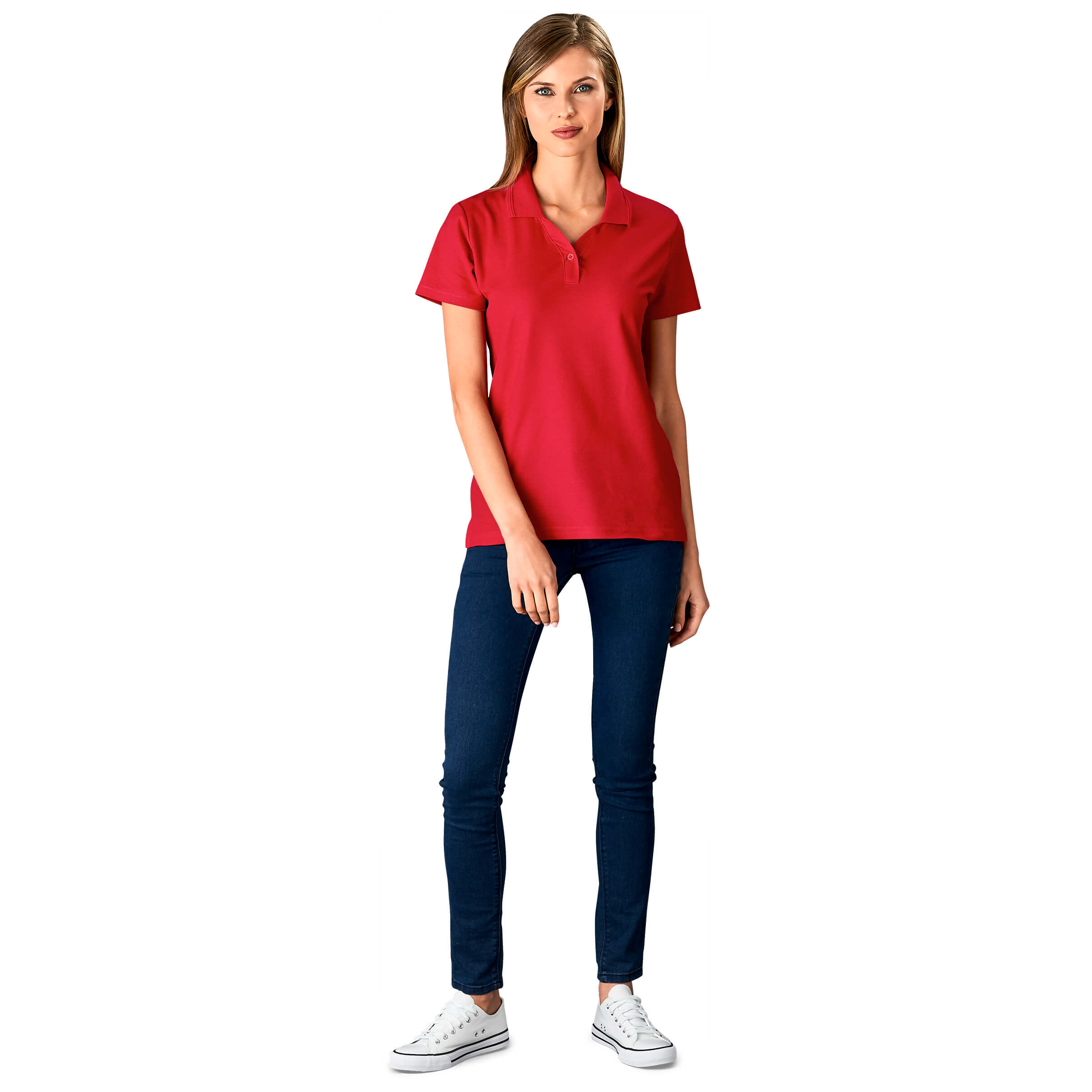 Ladies Basic Pique Golf Shirt - Image 58