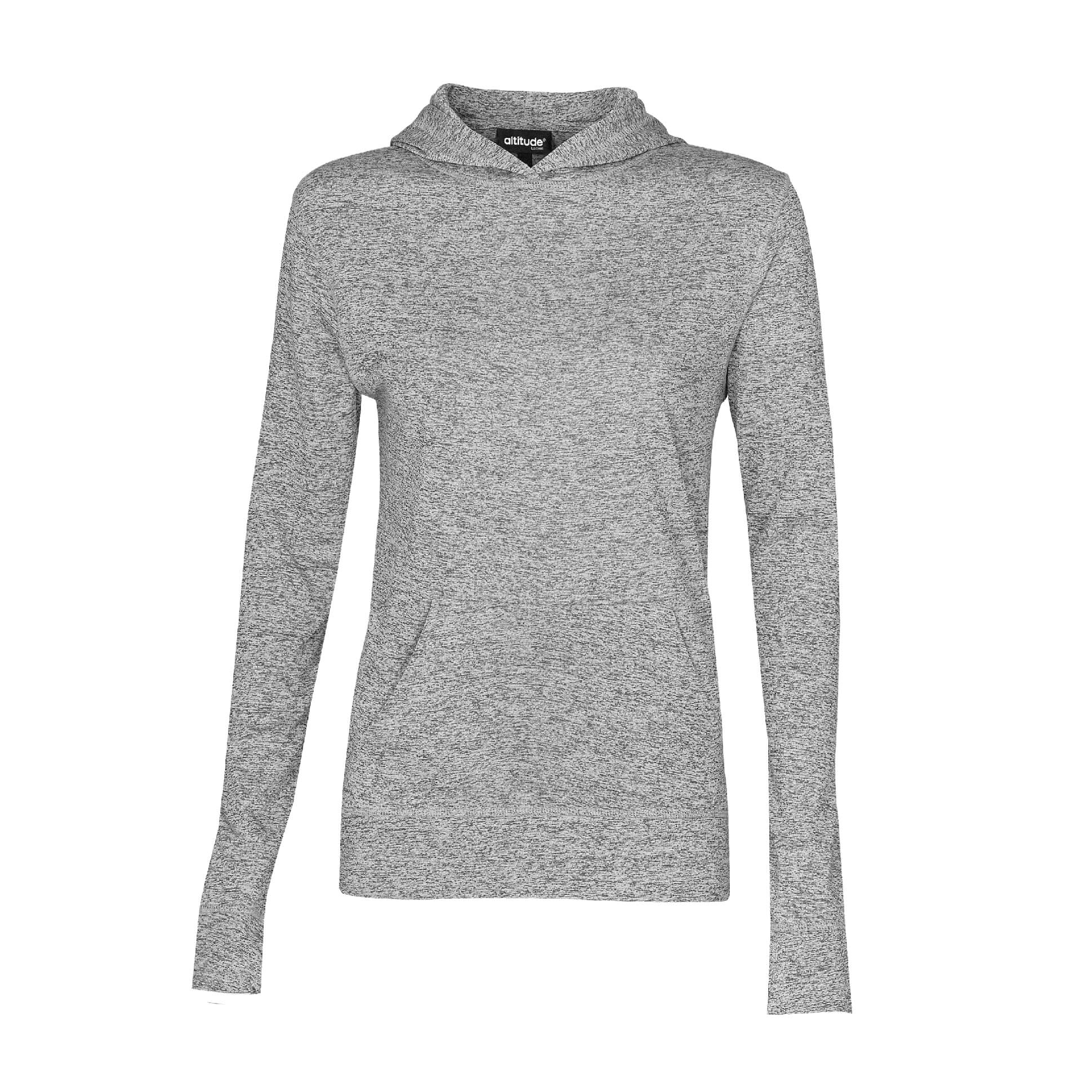 Ladies Fitness Lightweight Hooded Sweater - Image 4