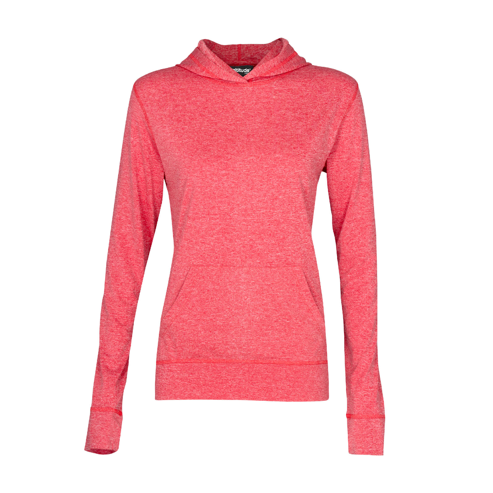Ladies Fitness Lightweight Hooded Sweater - Image 8