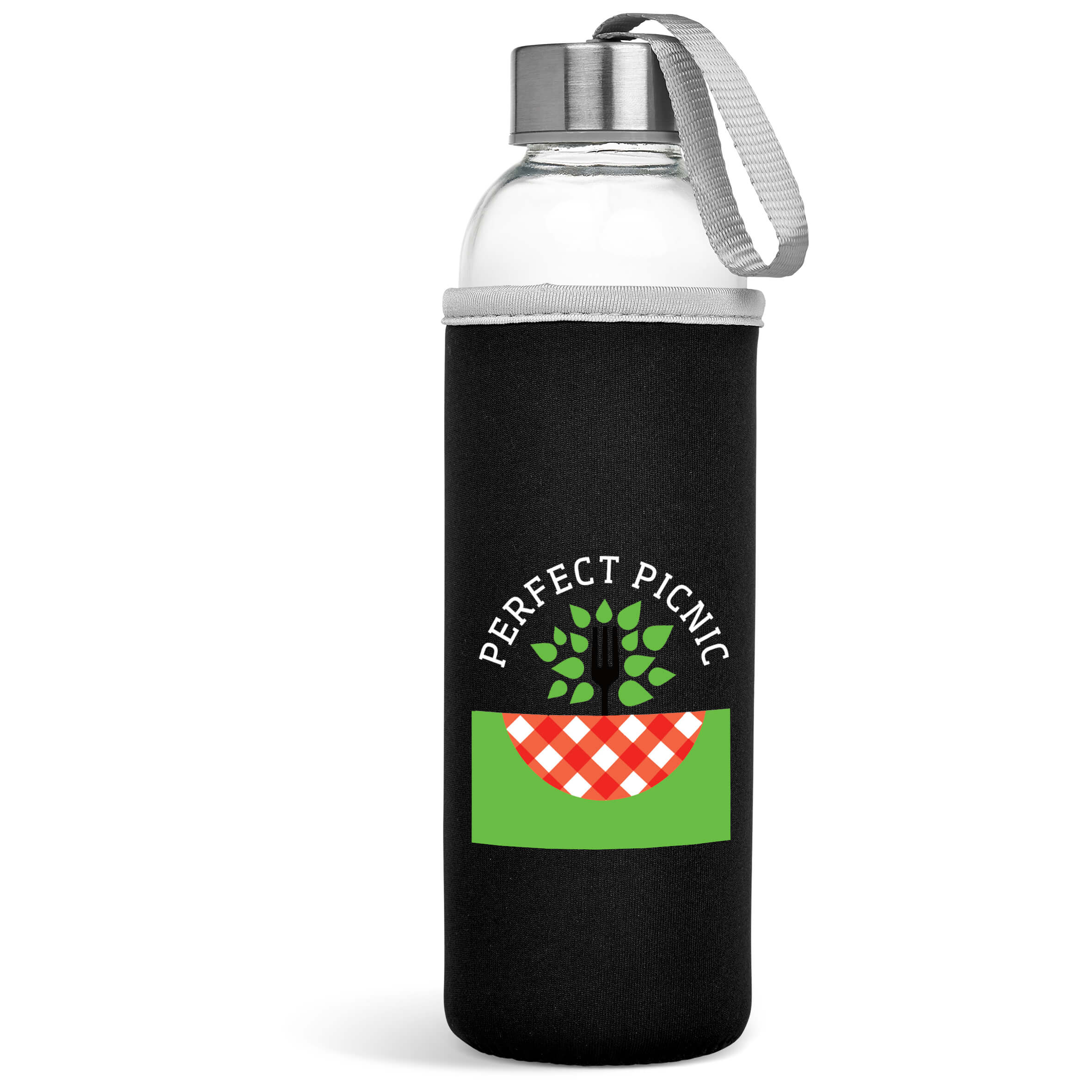 Kooshty Neo Glass Water Bottle - 500ml - Image 3