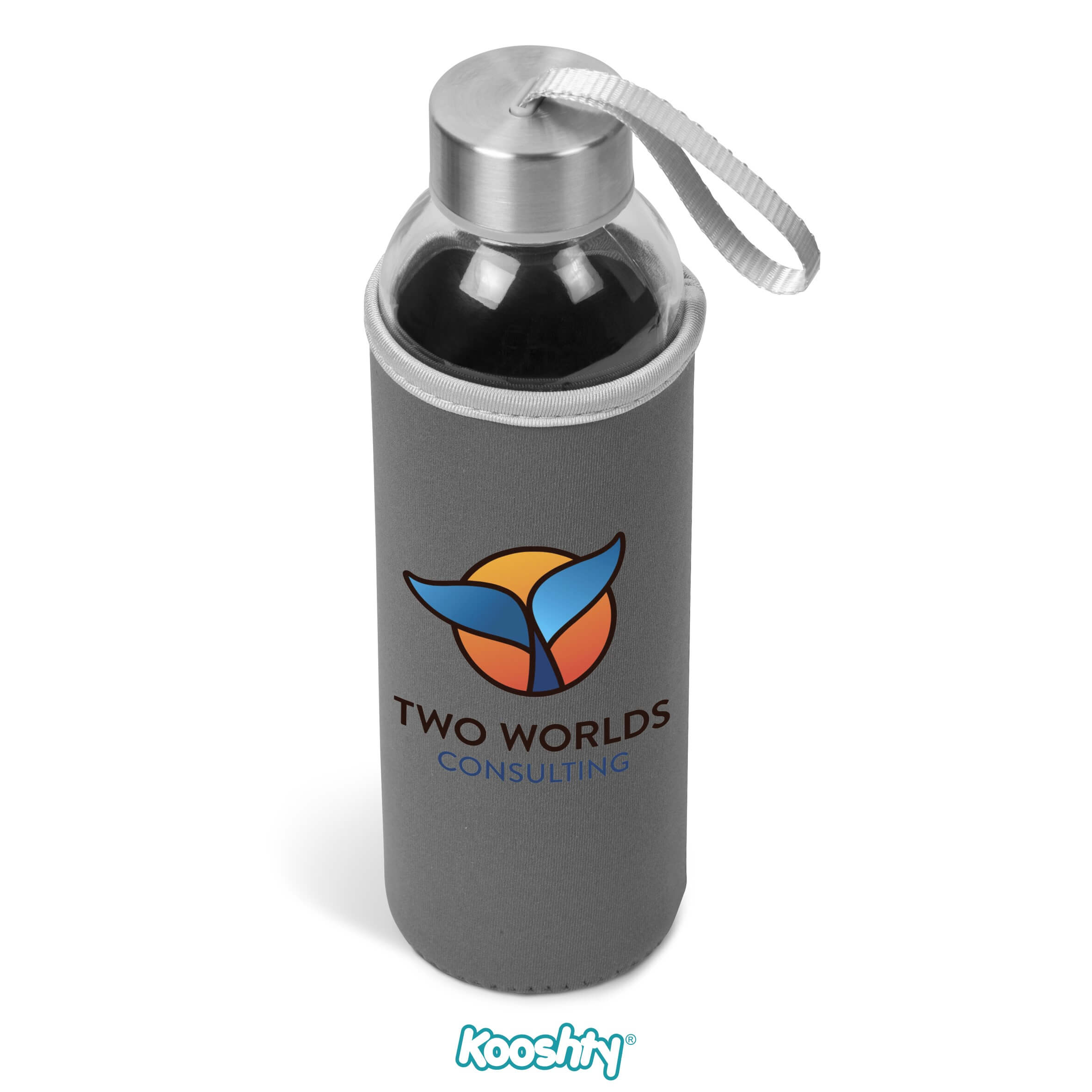 Kooshty Neo Glass Water Bottle - 500ml - Image 11