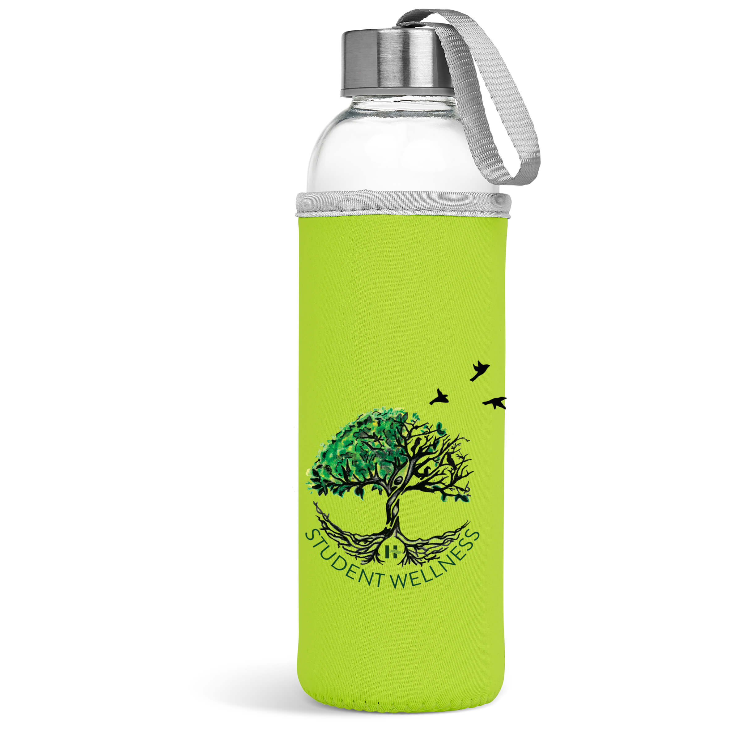 Kooshty Neo Glass Water Bottle - 500ml - Image 12