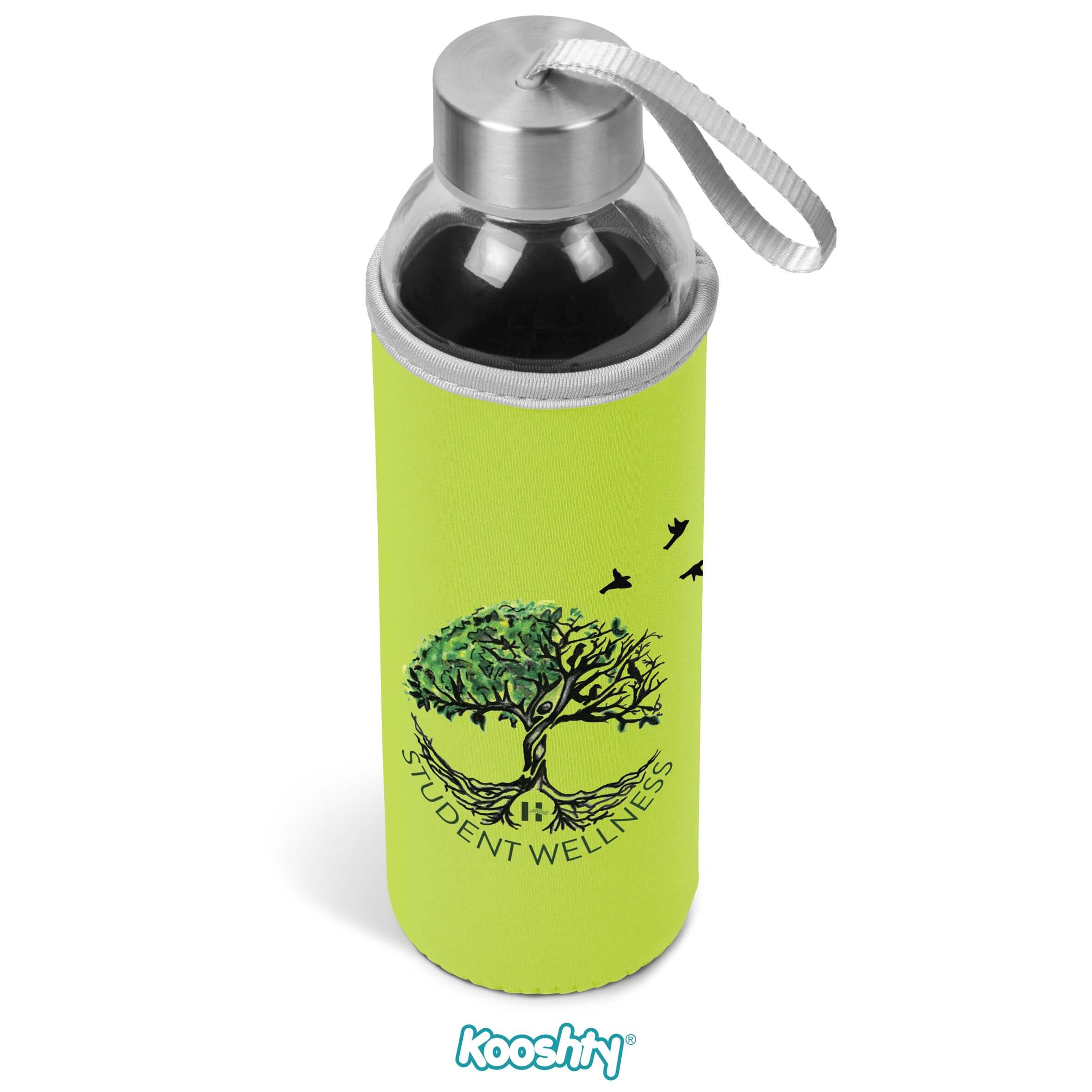 Kooshty Neo Glass Water Bottle - 500ml - Image 13