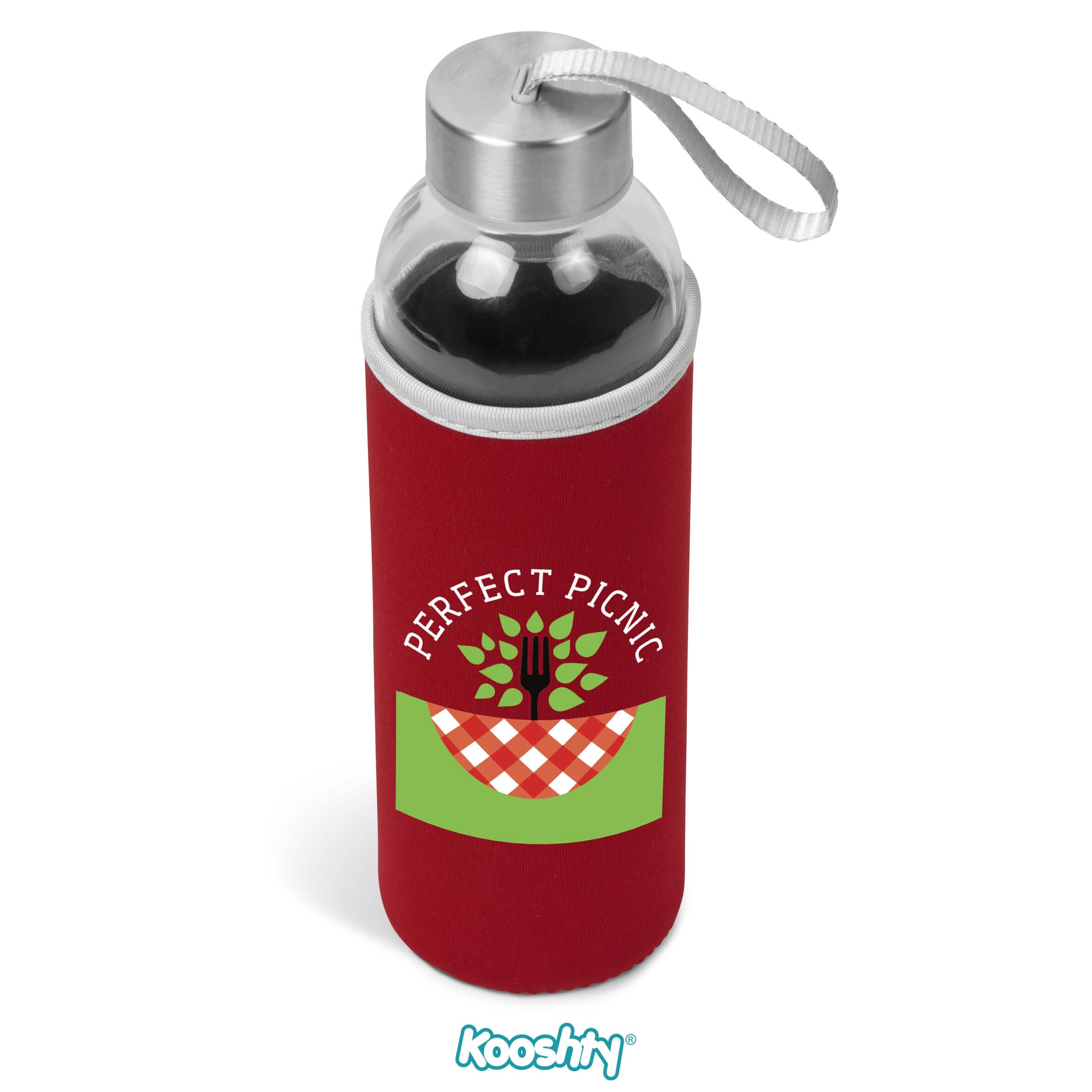 Kooshty Neo Glass Water Bottle - 500ml - Image 21