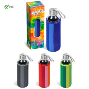 Kooshty Quirky Glass Water Bottle – 500ml