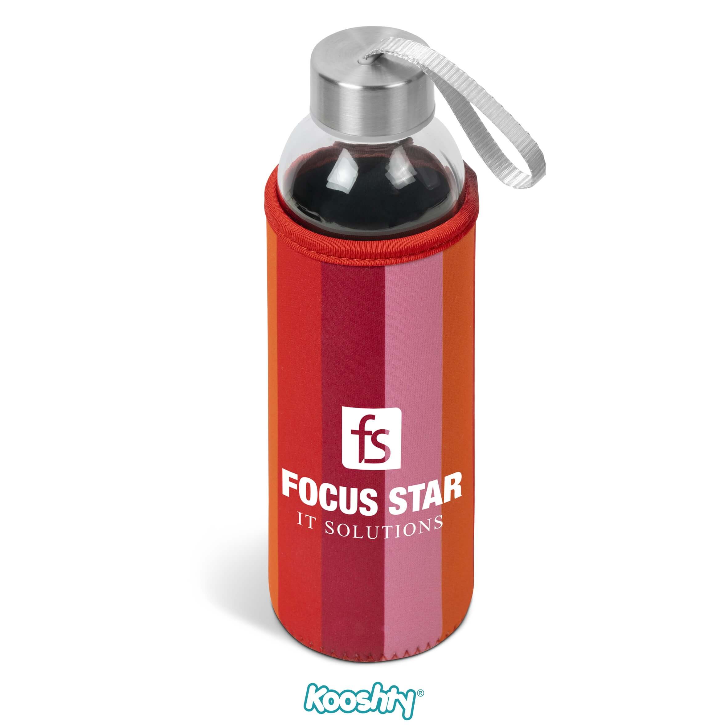 Kooshty Quirky Glass Water Bottle - 500ml - Image 10