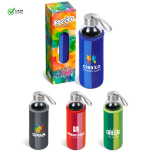 Kooshty Quirky Glass Water Bottle – 500ml