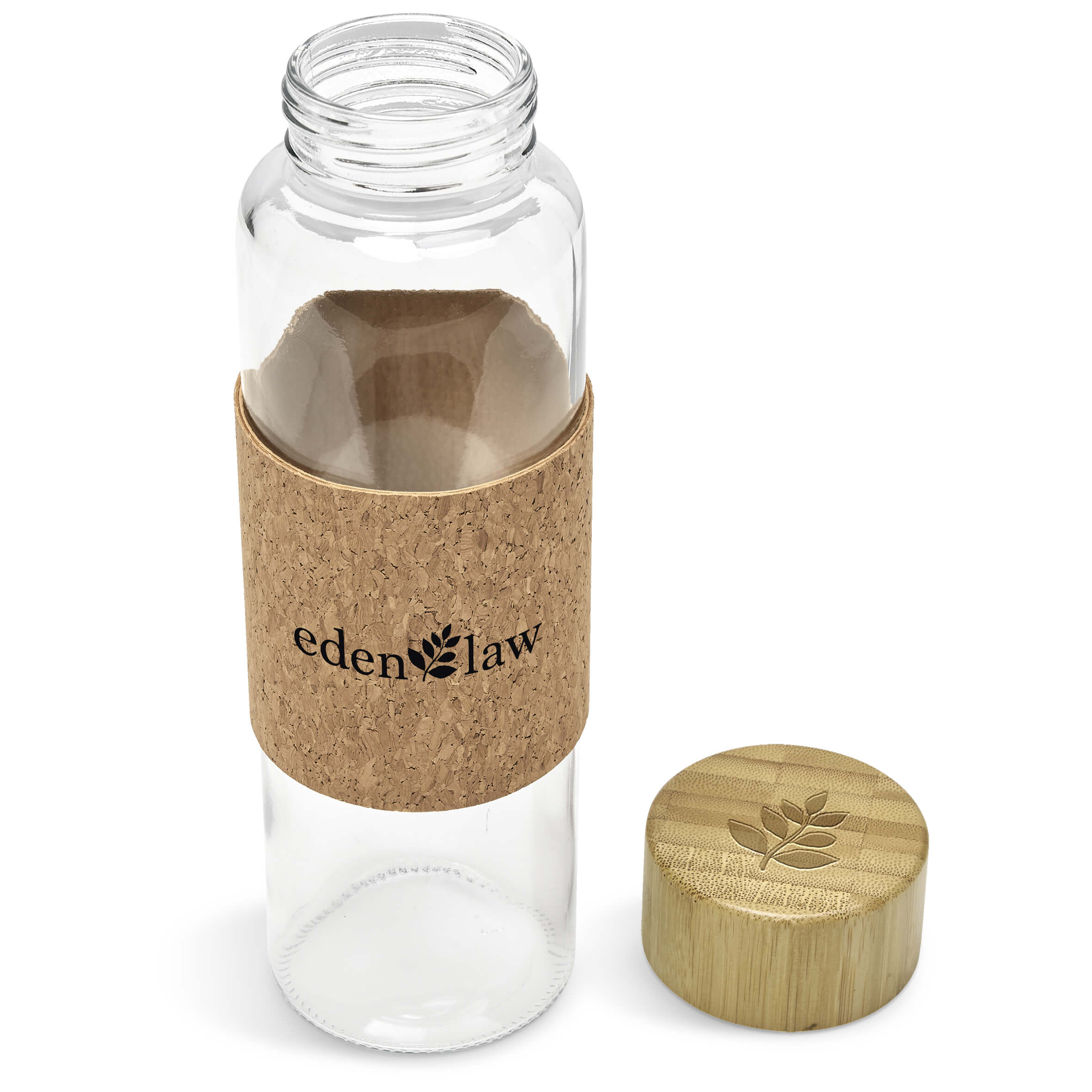 Kooshty Bamboost Glass Water Bottle - 700ml - Image 6