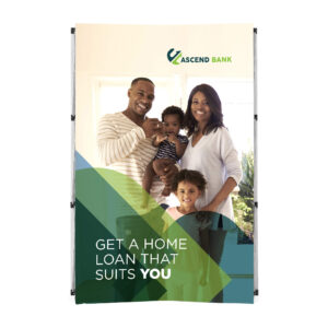 Legend Curved Banner Wall 1.45M X 2.25M