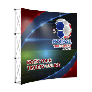 Legend Curved Banner Wall 2.15M X 2.25M