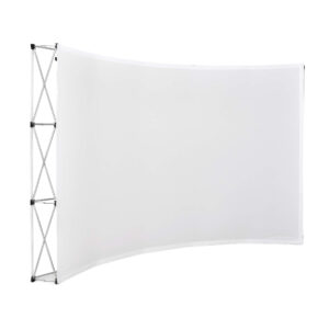 Legend Curved Banner Wall 3.5M X 2.25M