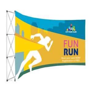 Legend Curved Banner Wall 4.2M X 2.25M