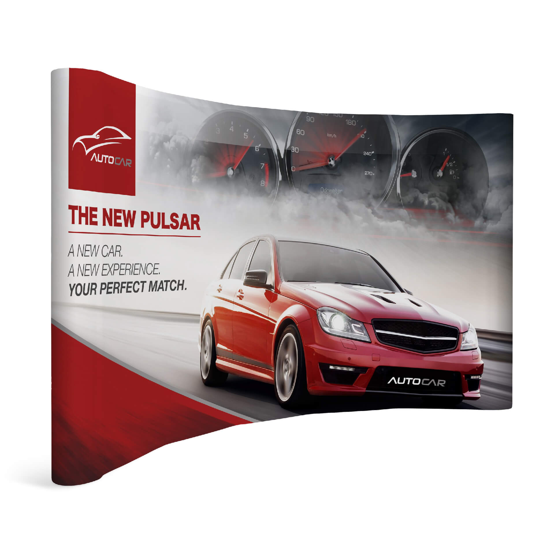 Legend Curved Banner Wall With Wings 3.5M X 2.25M - Image 5