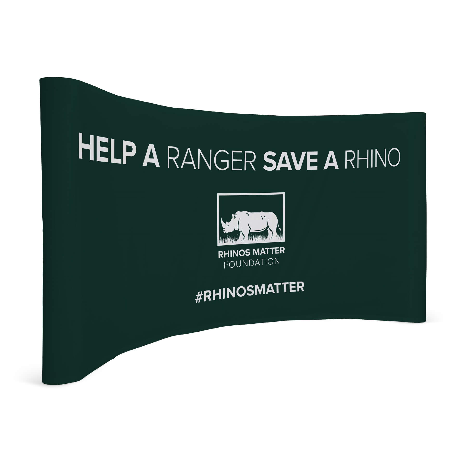 Legend Curved Banner Wall With Wings 4.2M X 2.25M