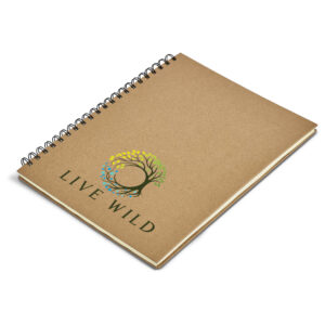 Okiyo Suru A4 Spiral Bound Hardcover Notebook