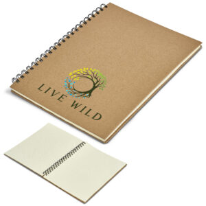 Okiyo Suru A4 Spiral Bound Hardcover Notebook