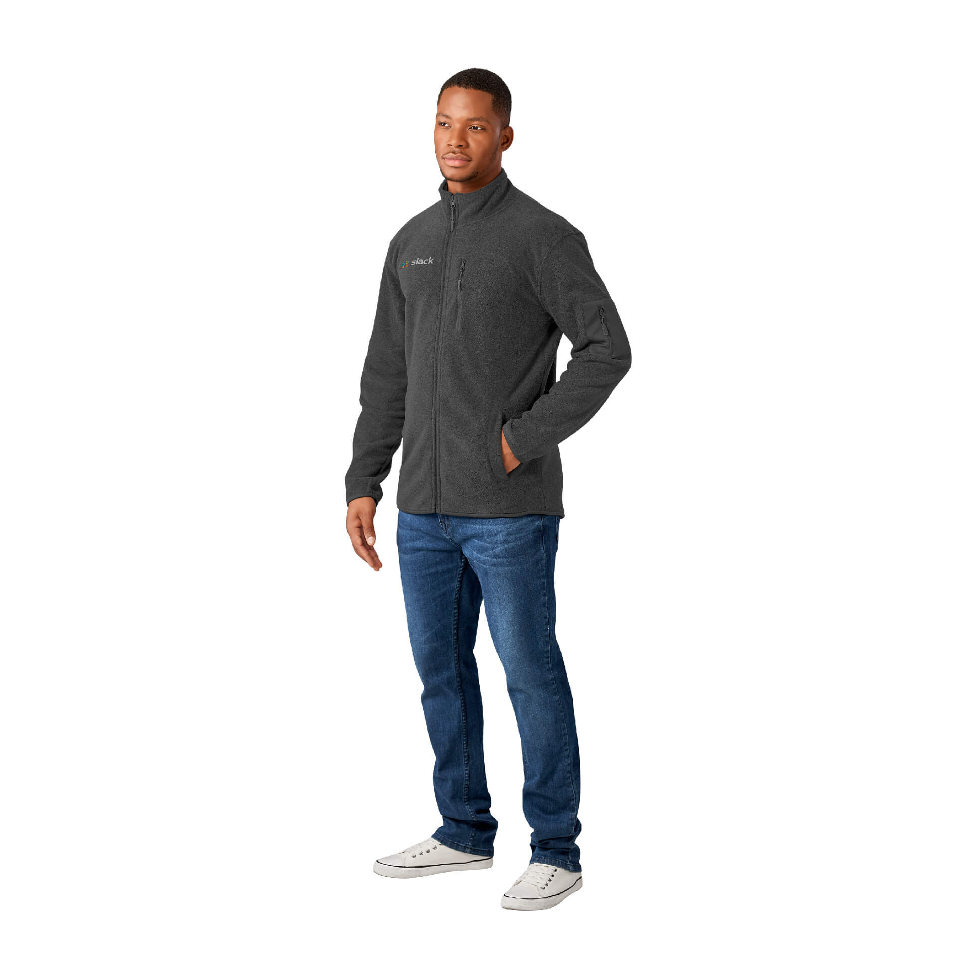 Mens Oslo Micro Fleece Jacket - Image 15