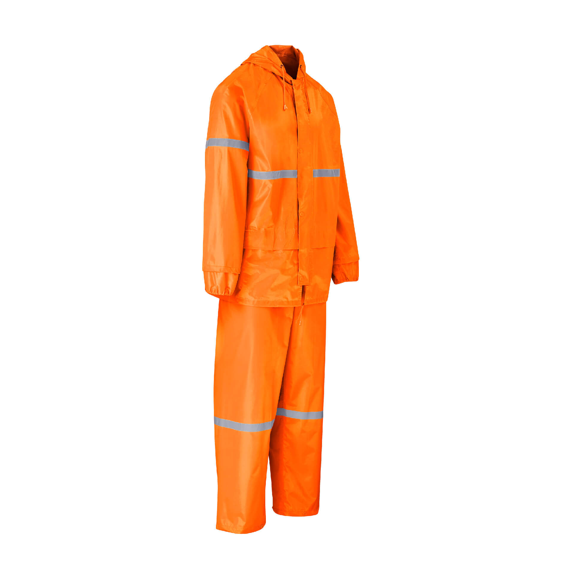 Outdoor Hi-Viz Reflective Polyester/Pvc Rainsuit - Image 16