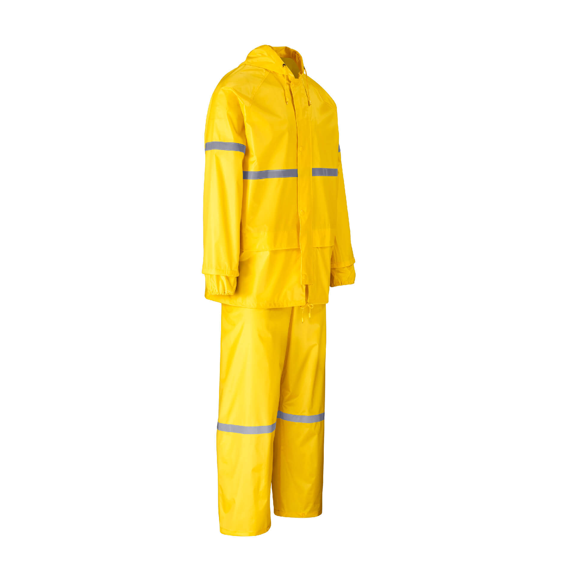 Outdoor Hi-Viz Reflective Polyester/Pvc Rainsuit - Image 12
