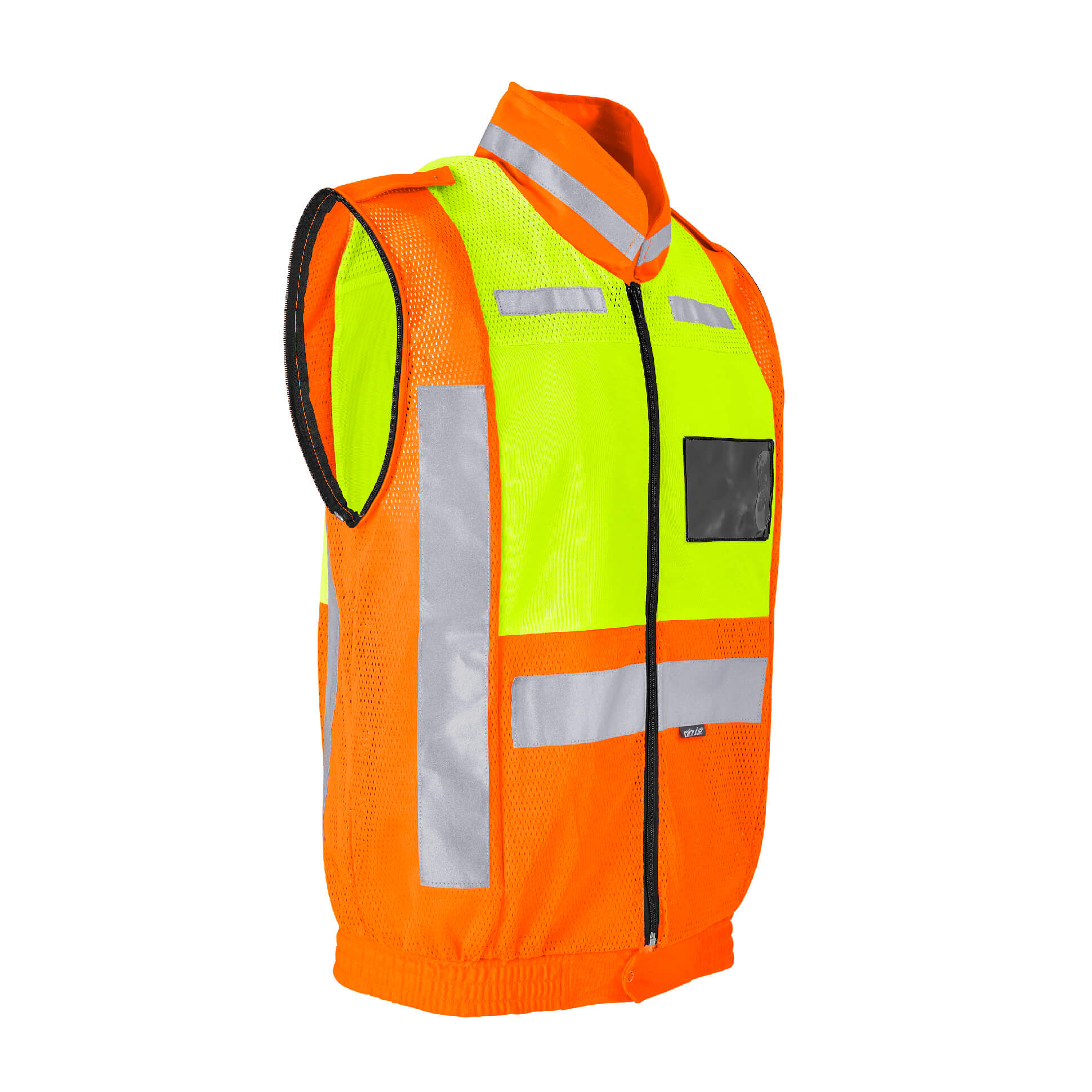 Metro Two-Tone Hi-Viz Reflective Zip-Off Jacket - Image 6