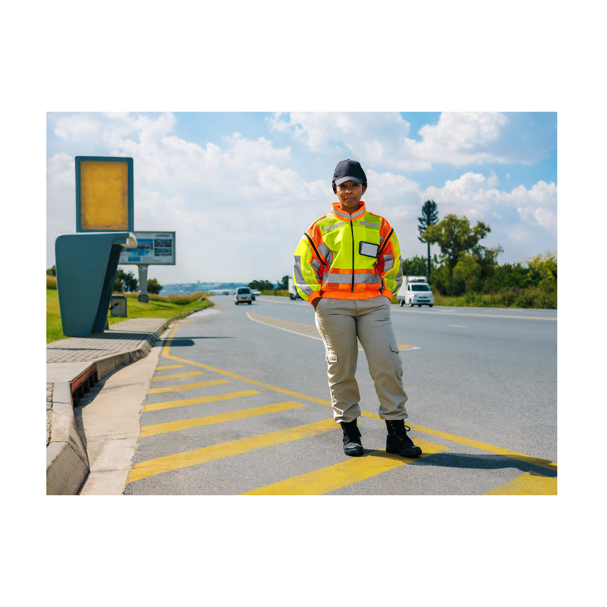 Metro Two-Tone Hi-Viz Reflective Zip-Off Jacket - Image 17