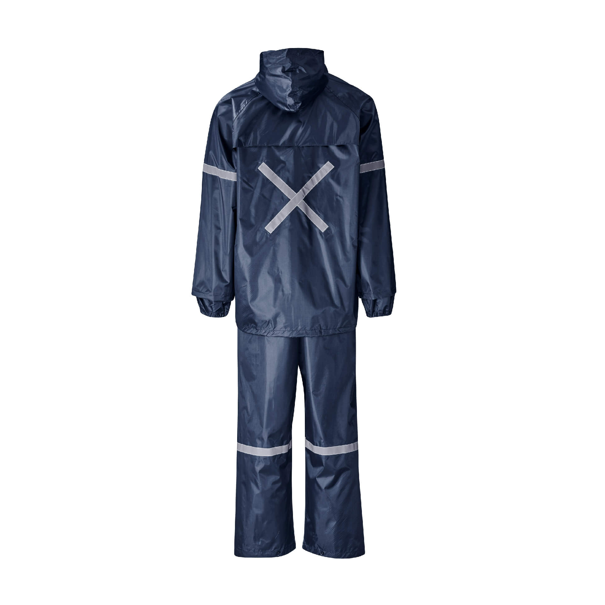 Outdoor Hi-Viz Reflective Polyester/Pvc Rainsuit - Image 8