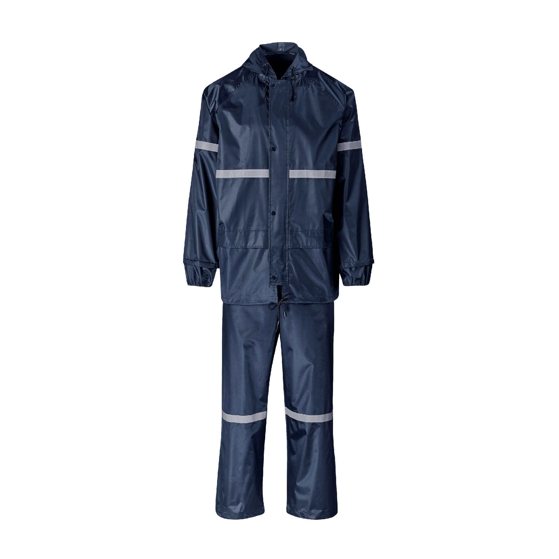 Outdoor Hi-Viz Reflective Polyester/Pvc Rainsuit - Image 6