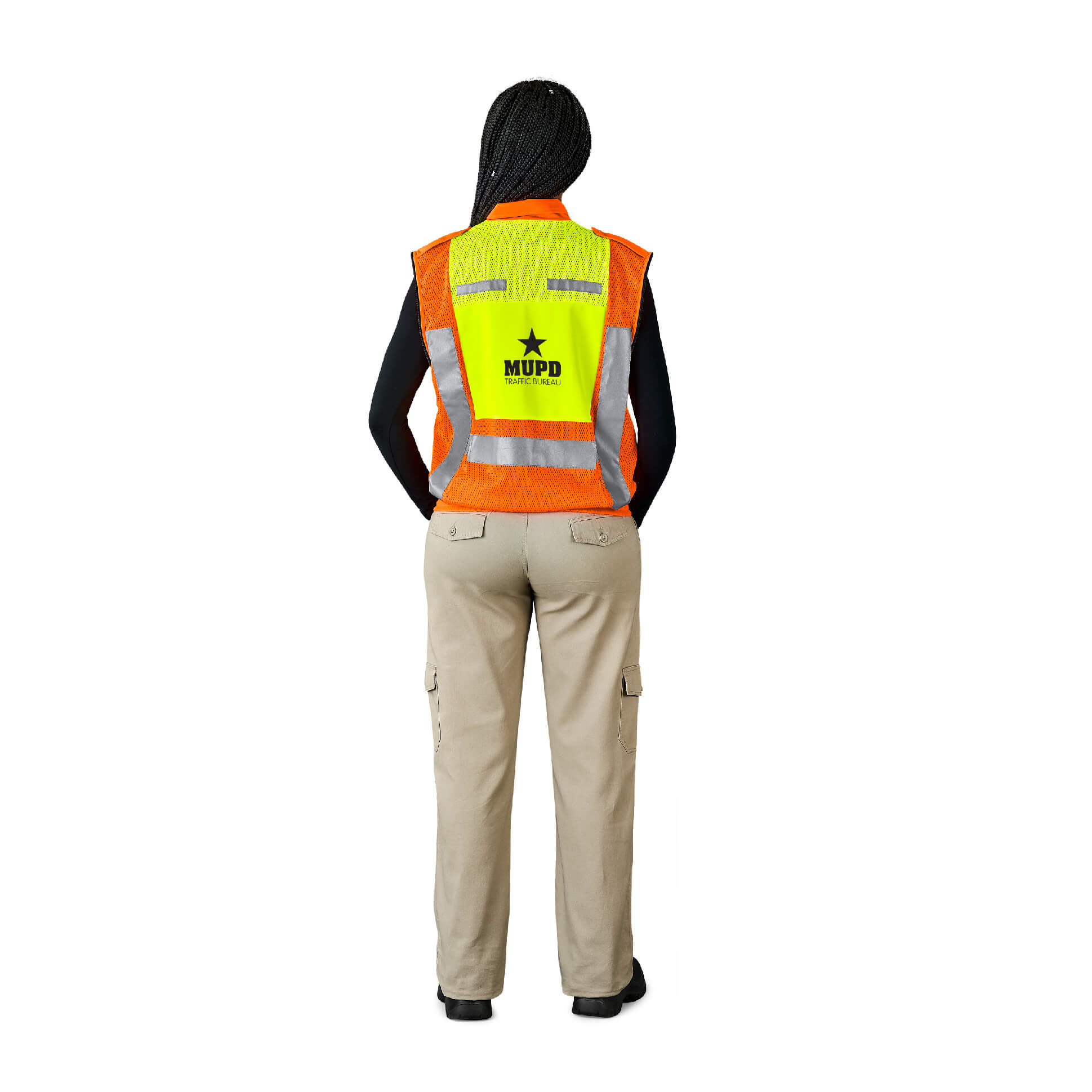 Metro Two-Tone Hi-Viz Reflective Zip-Off Jacket - Image 10