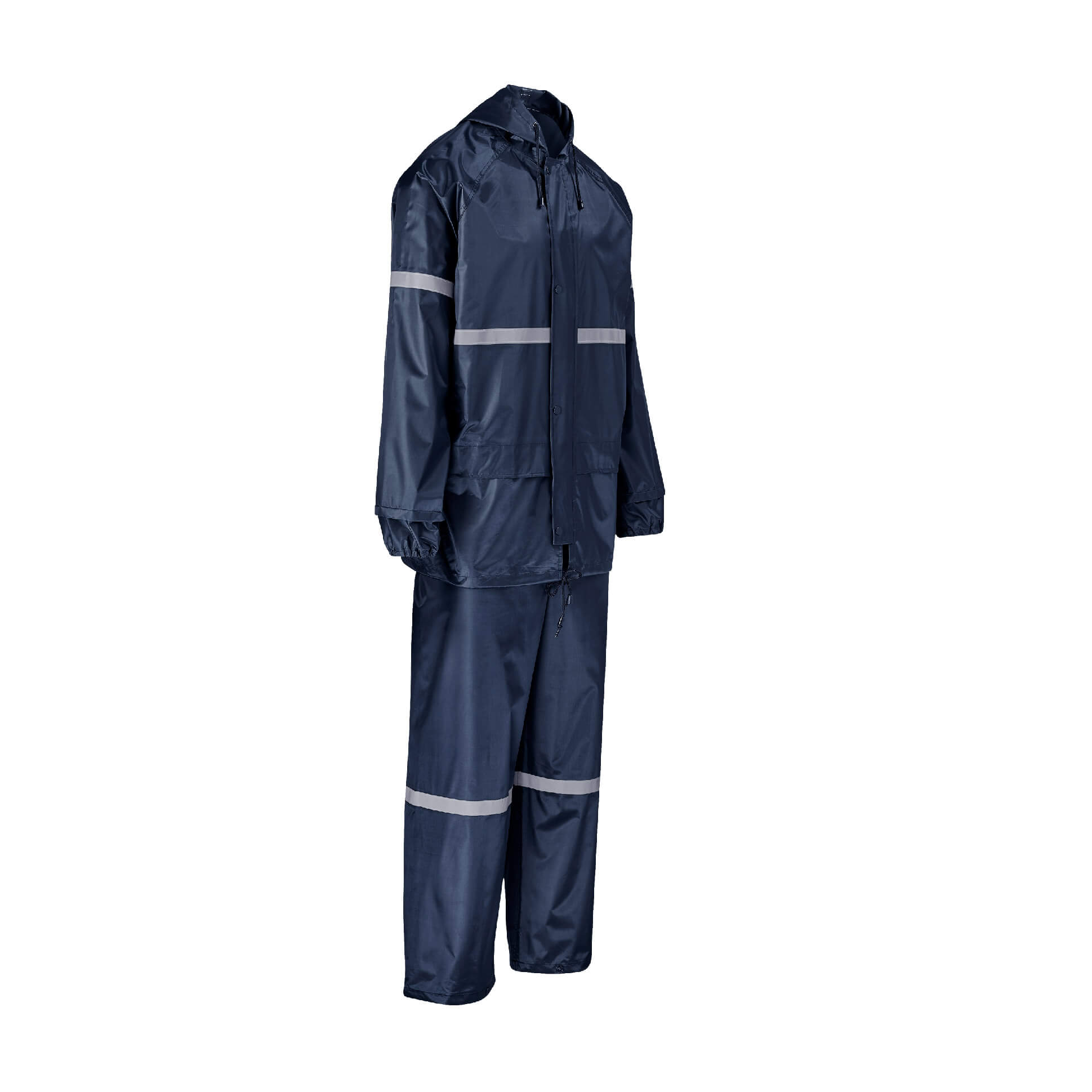 Outdoor Hi-Viz Reflective Polyester/Pvc Rainsuit - Image 7