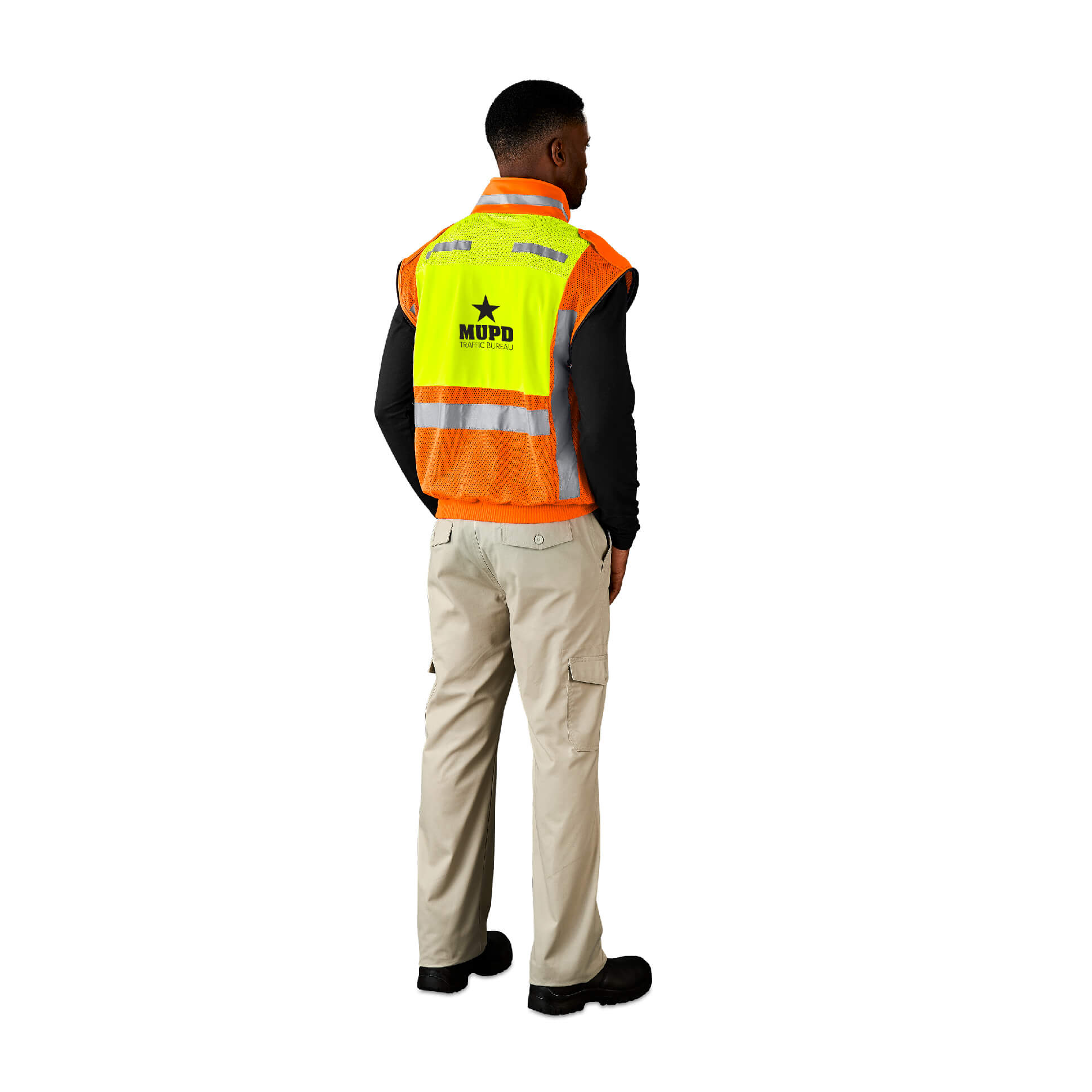 Metro Two-Tone Hi-Viz Reflective Zip-Off Jacket - Image 14
