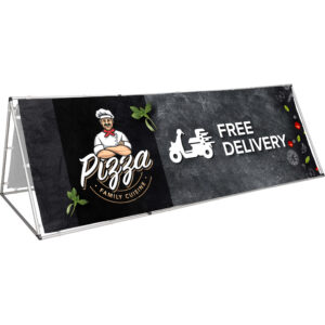 Ovation Sublimated A-Frame With Fabric Print 3M X 1M