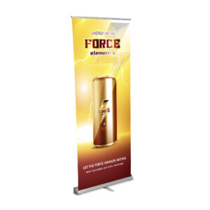 Legend Fabric Pull-Up Banner