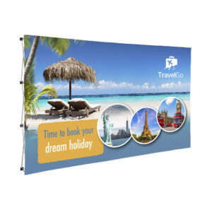Legend Straight Banner Wall 3.7M X 2.25M